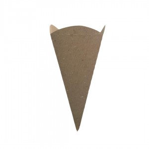 CONO DE PAPA FRITAS GRIS x 100u